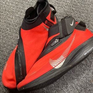 Nike Zoom Red and Black Athletic Sneakers